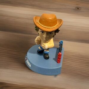 Terry Funk Mini Big Head Figure 2004 AJPW Georgia Coffee Coca-Cola Japan Rare